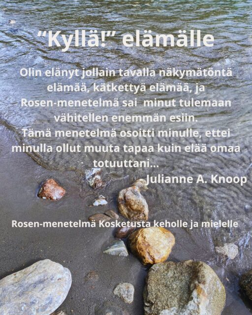 #rosenmenetelmä #rosenhoito #rosenterapeutti #rosenharjoitusjaksolainen #kehomieli #kehomieliyhteys